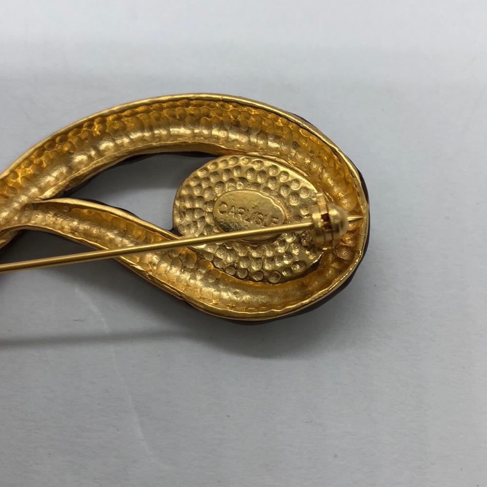 VTG Carlisle Brooch Signed. Rare find - Picture 3 of 4
